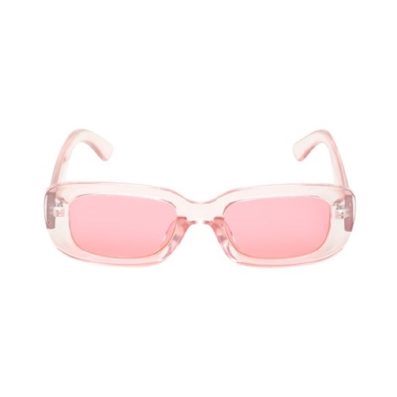 NWOT Nordstrom Rectangular Hot Pink Sunglasses OS main image 2
